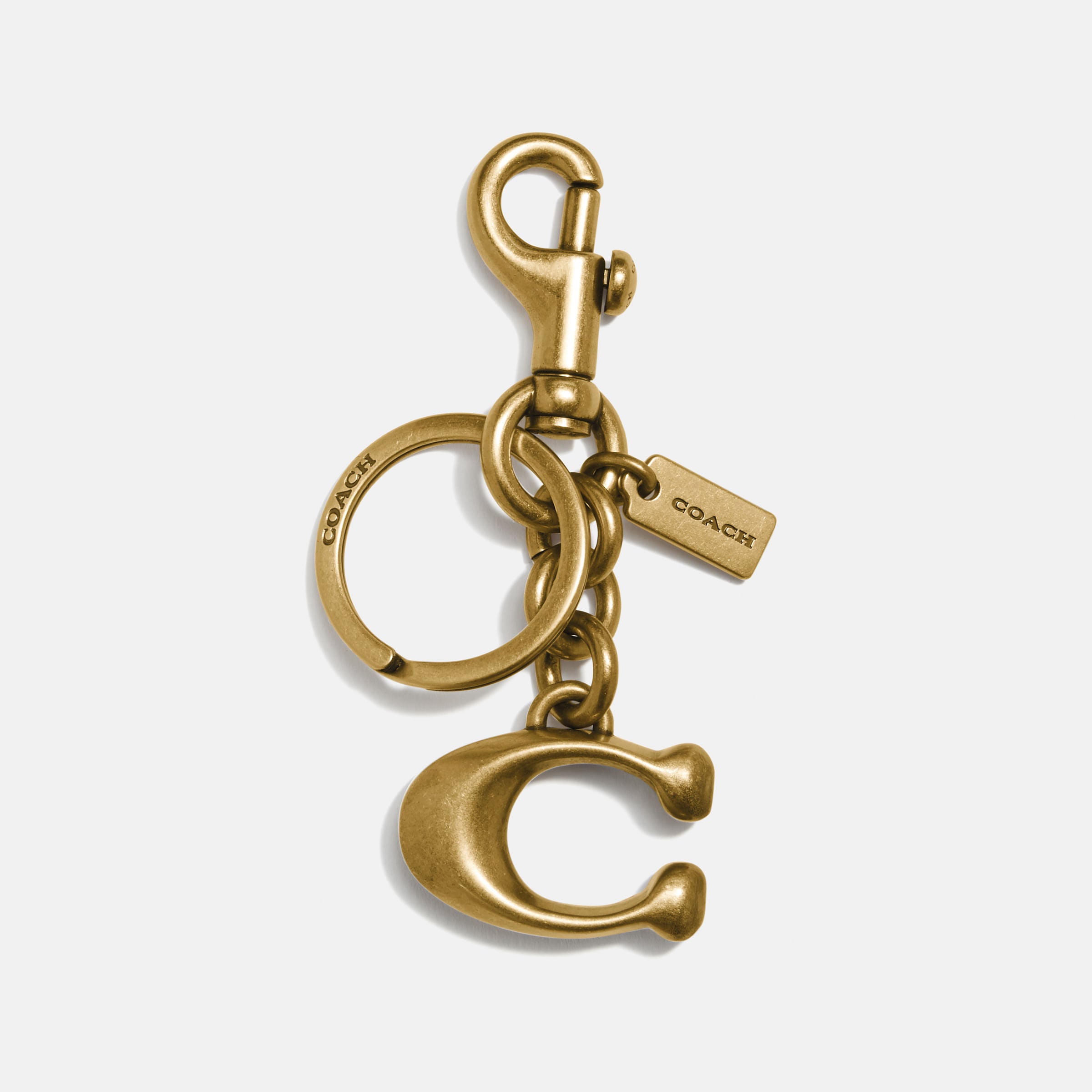 Bag Charm Coach Signature