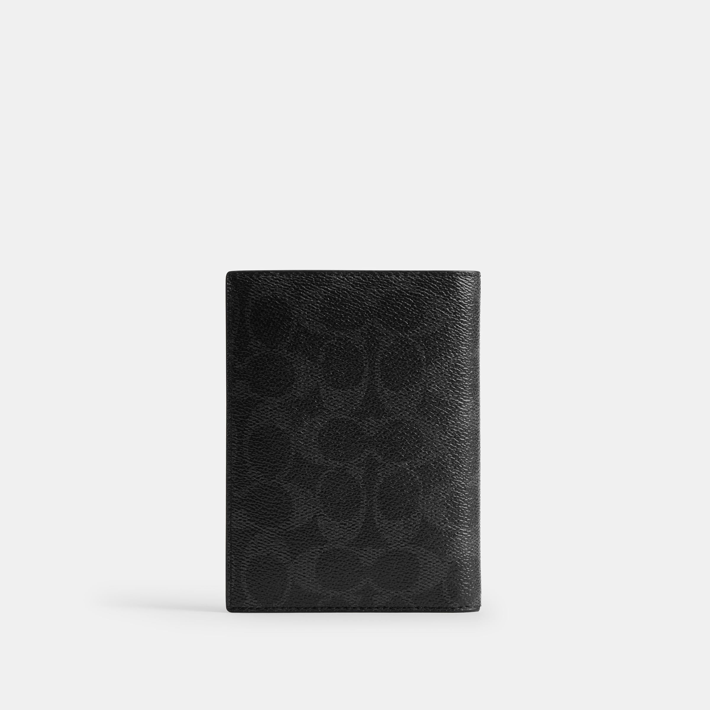 Porta Pasaporte Coach De Coated Canvas