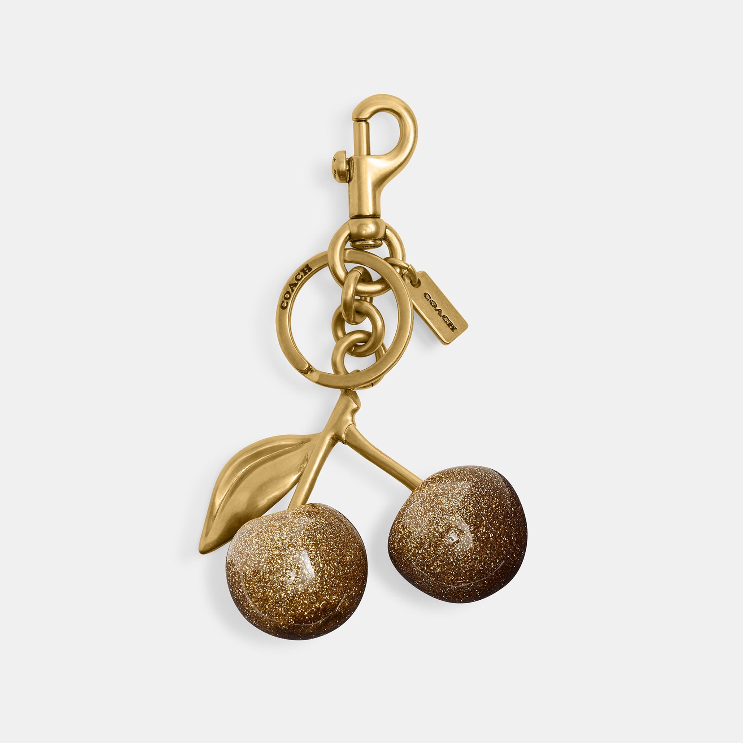 Bag Charm Coach Cherry