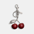Bag Charm Coach Cherry