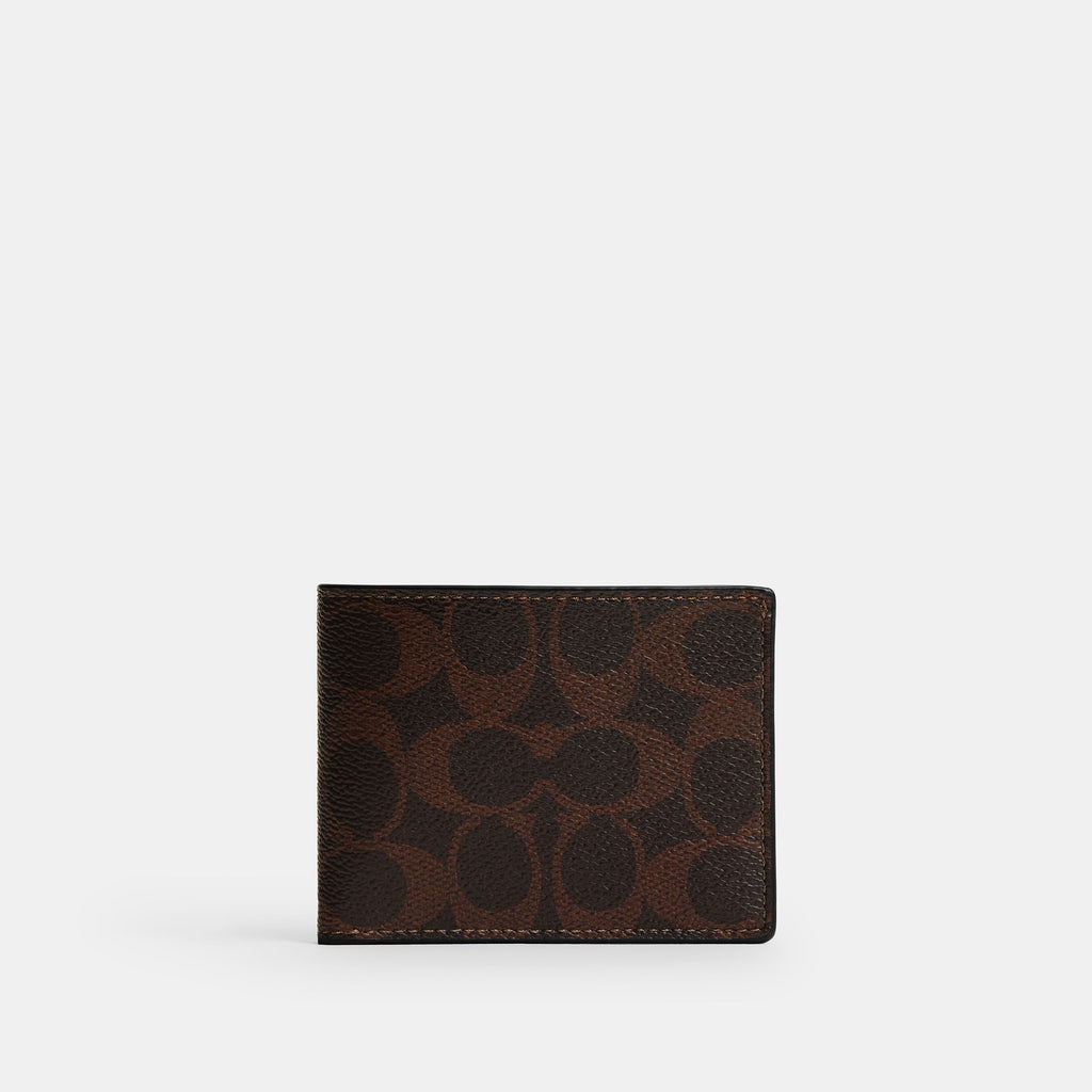 Cartera Delgada Coach en Signature