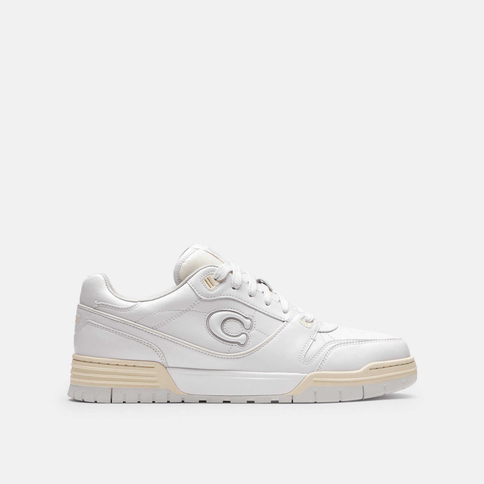 Tenis Soho Piel Blanco Hombre