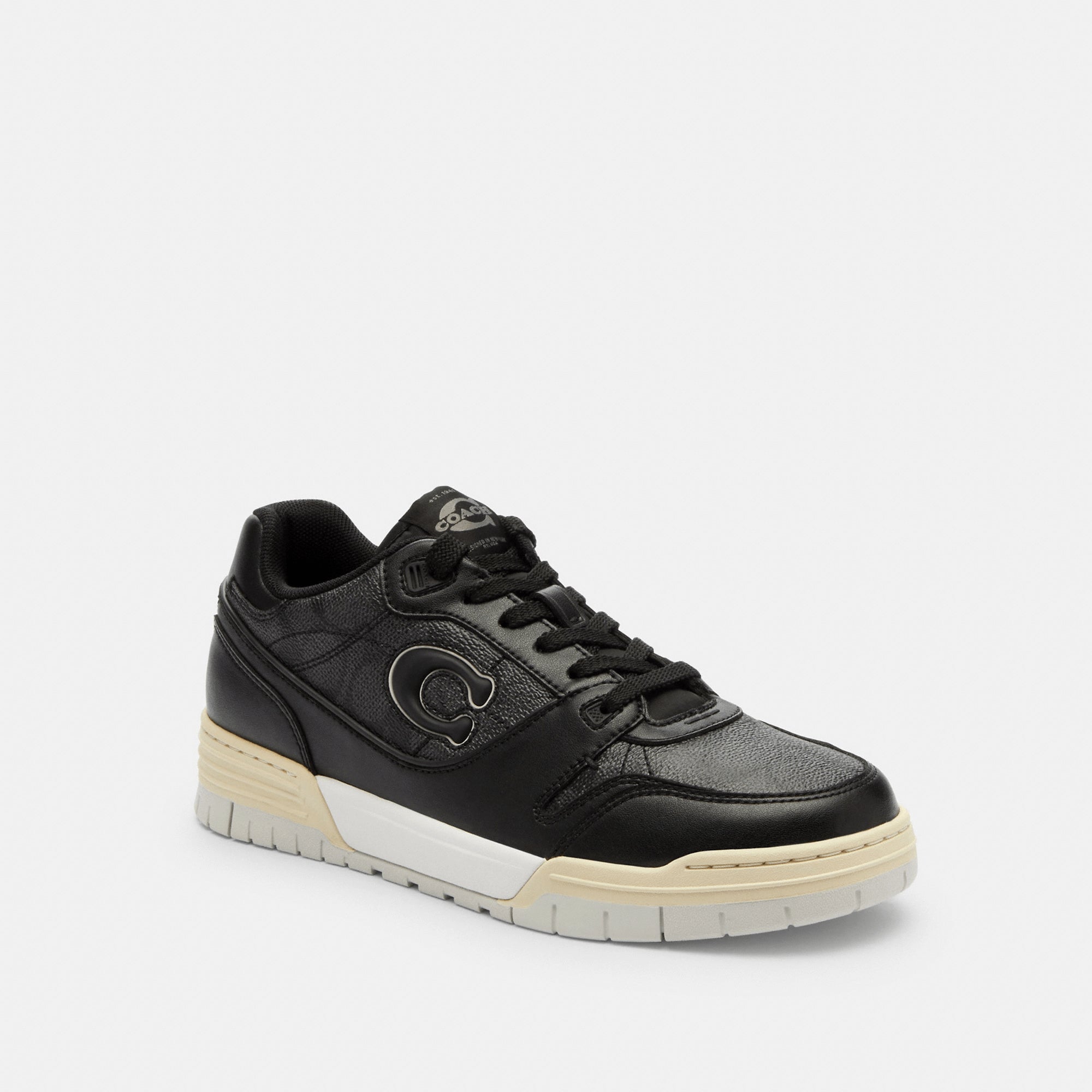 Tenis Soho Canvas Signature Negro Mujer