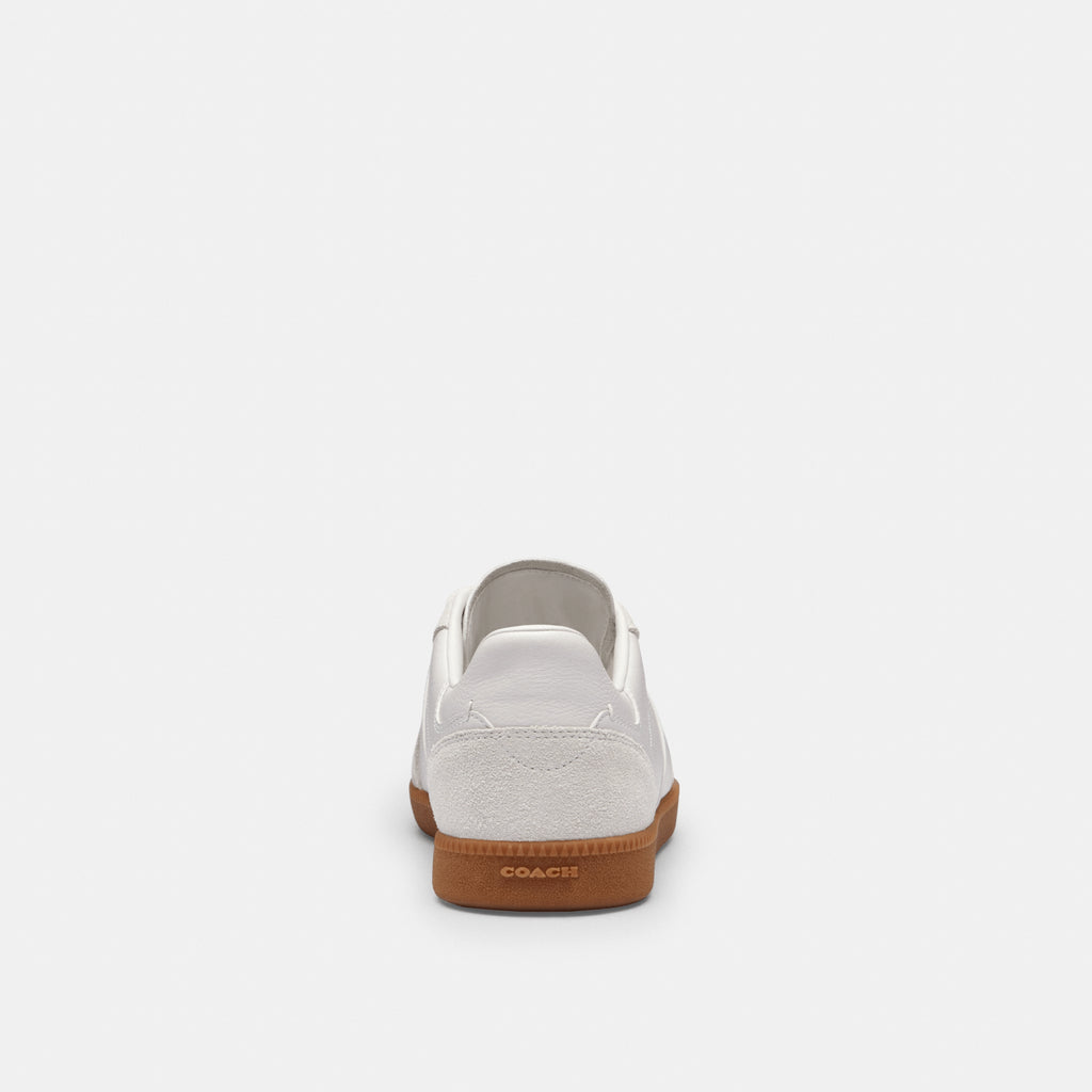 Tenis Ellis Piel y Gamuza Blanco Mujer