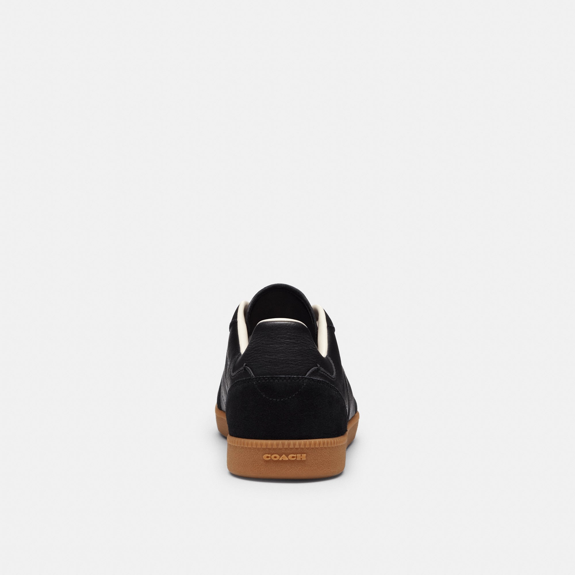 Tenis Ellis Piel y Gamuza Negro Hombre