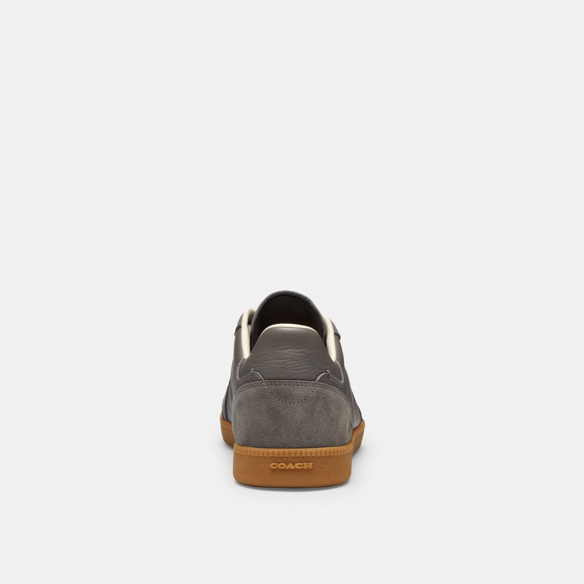 Tenis Ellis Piel y Gamuza Gris Hombre