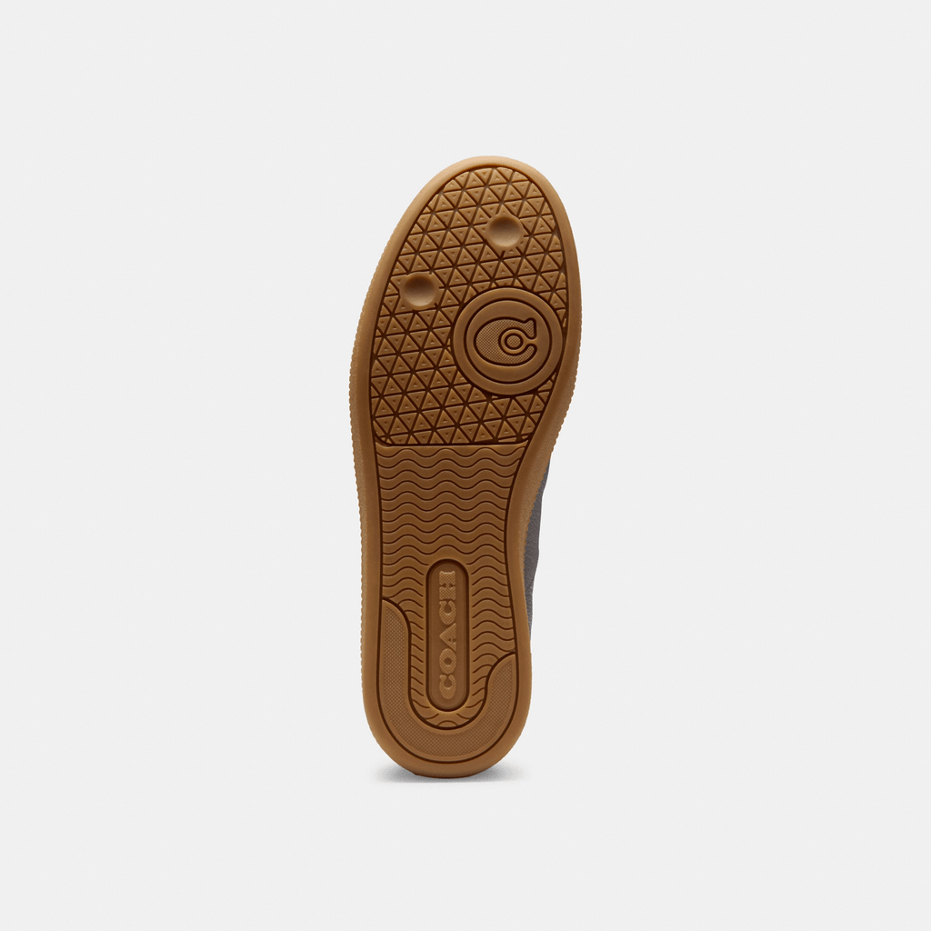 Tenis Ellis Piel y Gamuza Gris Hombre