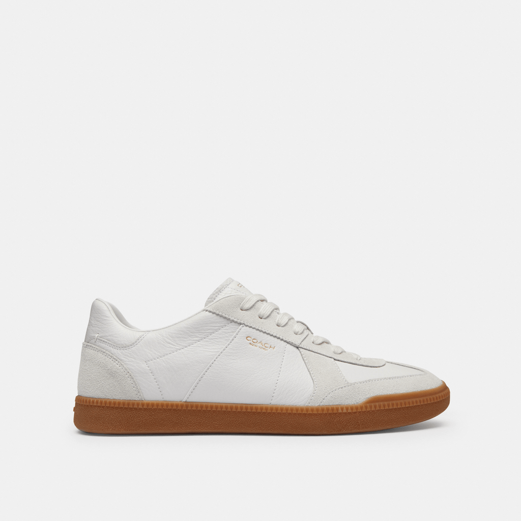 Tenis Ellis Piel y Gamuza Blanco Hombre