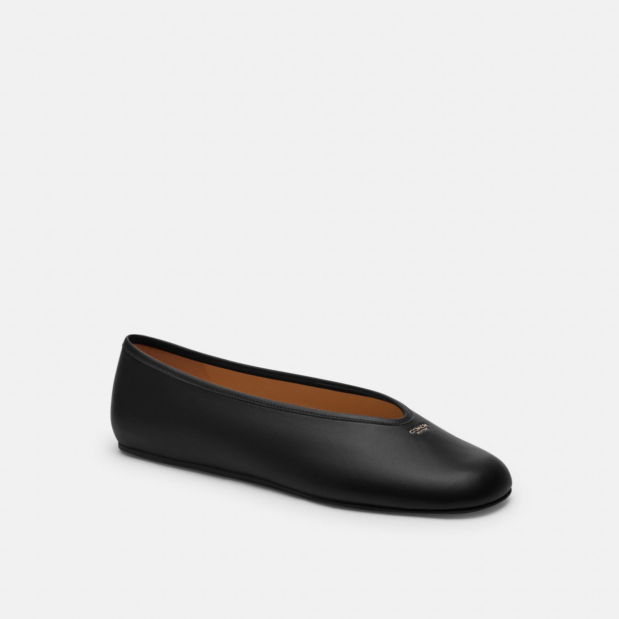 Flats Houston Piel Negro Mujer