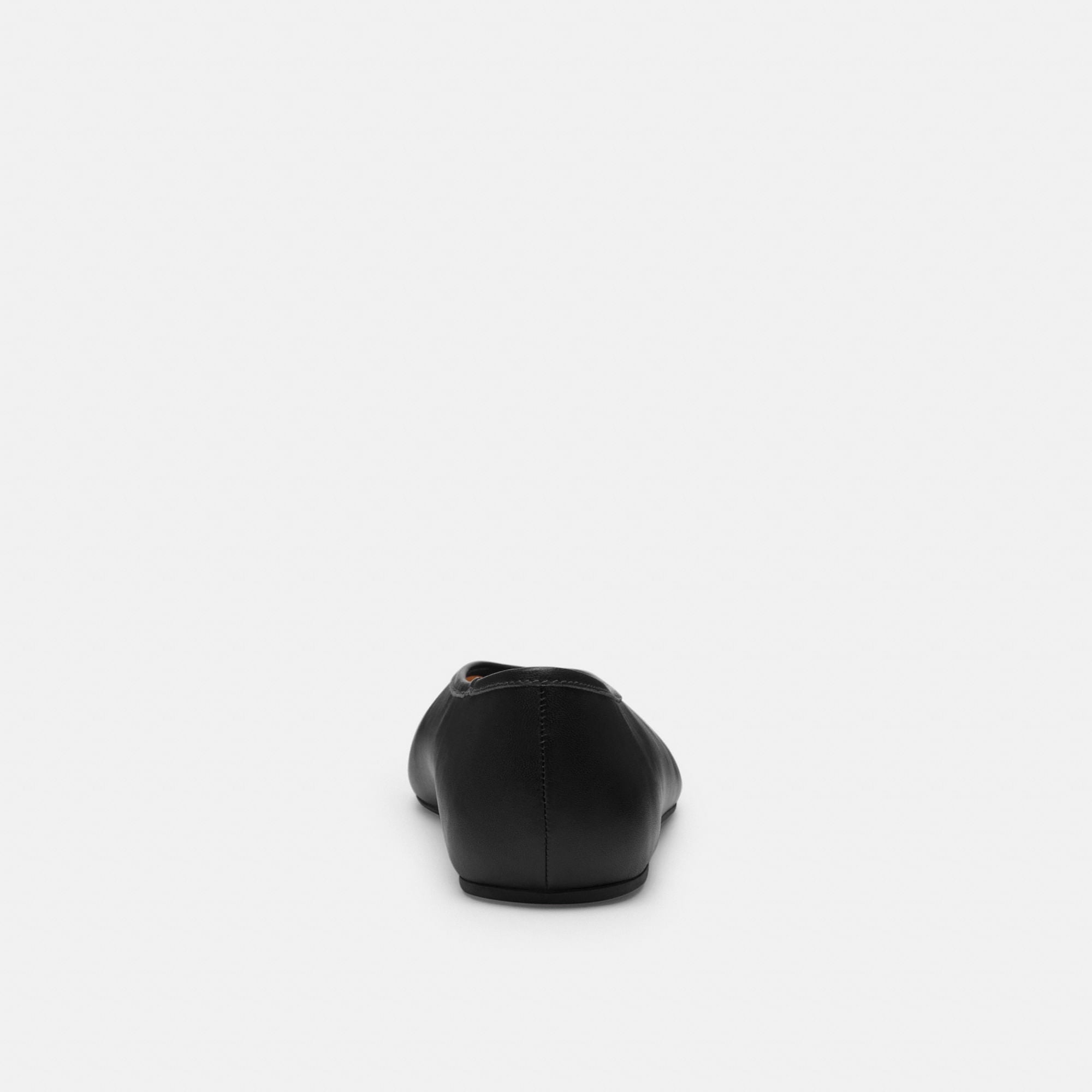 Flats Houston Piel Negro Mujer
