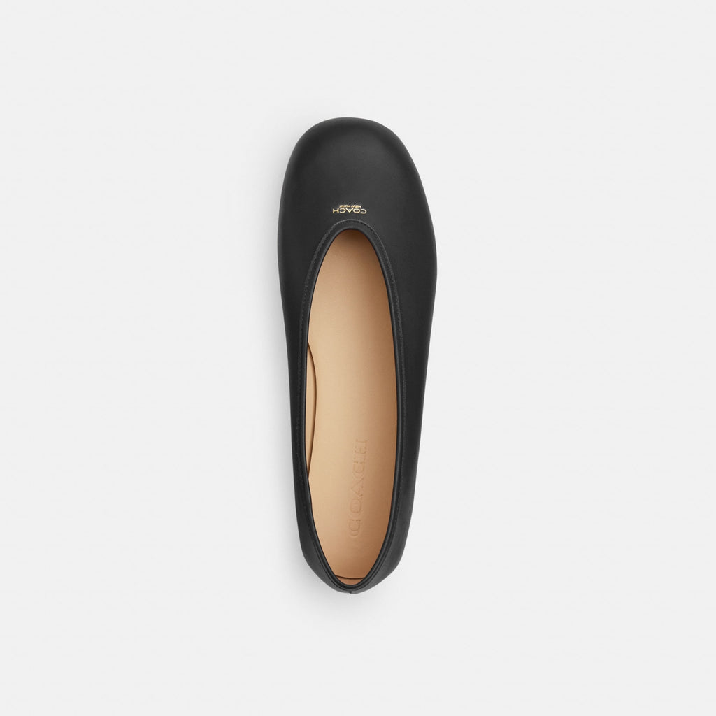 Flats Houston Piel Negro Mujer