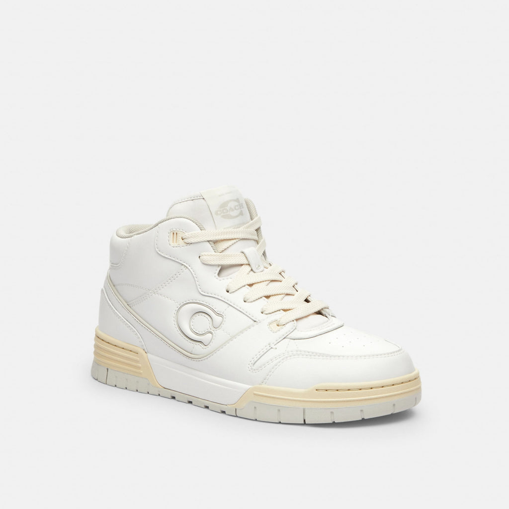 Tenis Soho Mid Top Piel Blanco Mujer