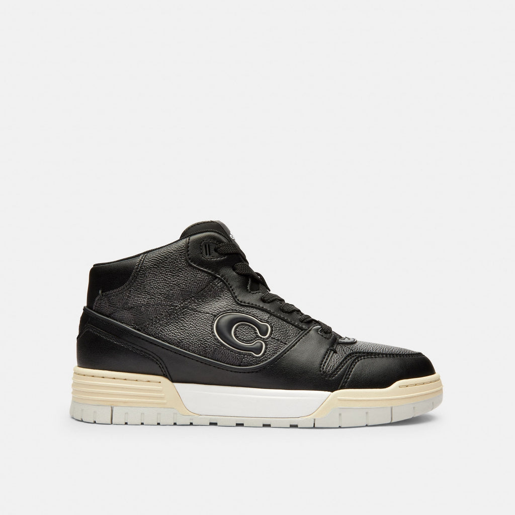 Tenis Soho Mid Top Piel Negro Mujer