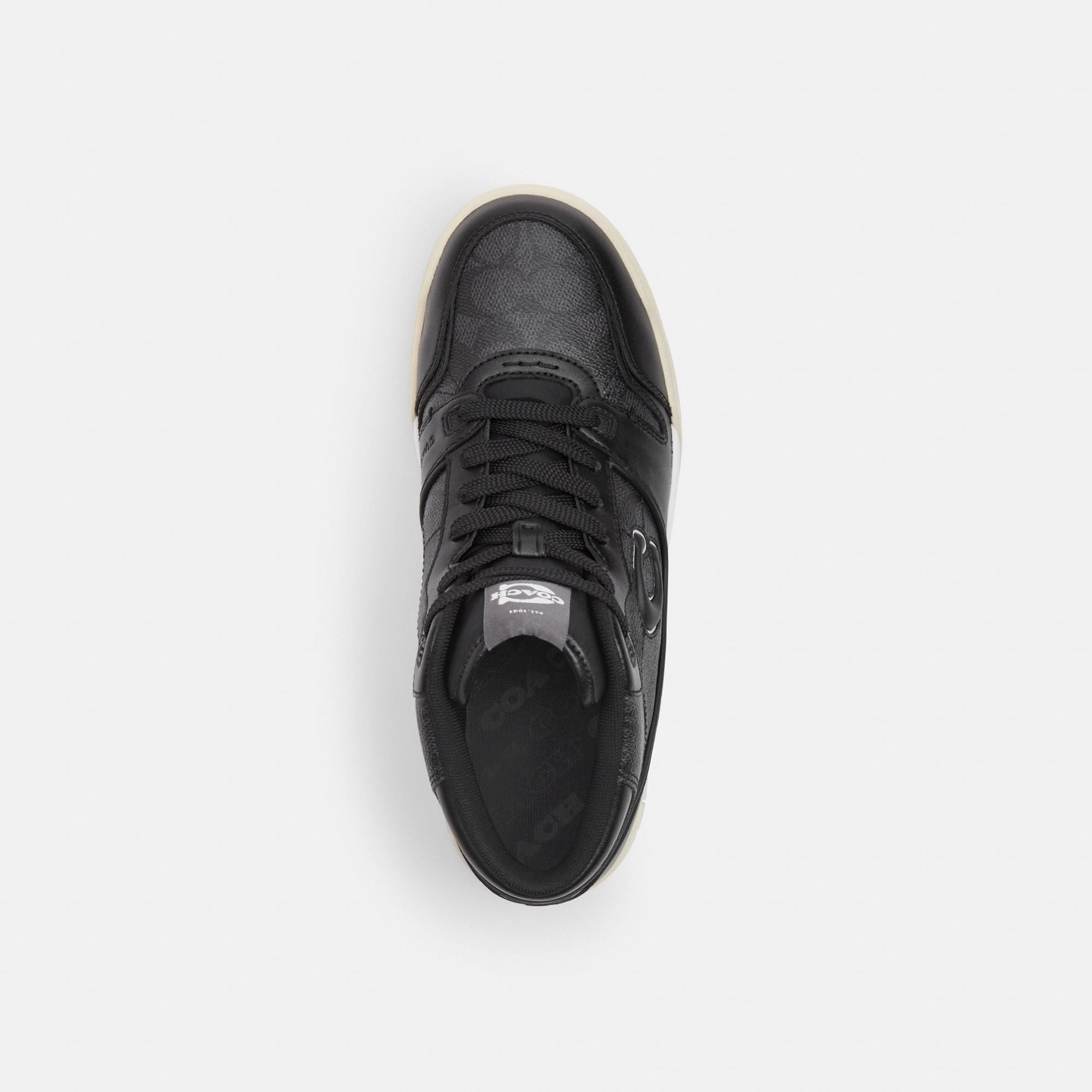 Tenis Soho Mid Top Piel Negro Mujer