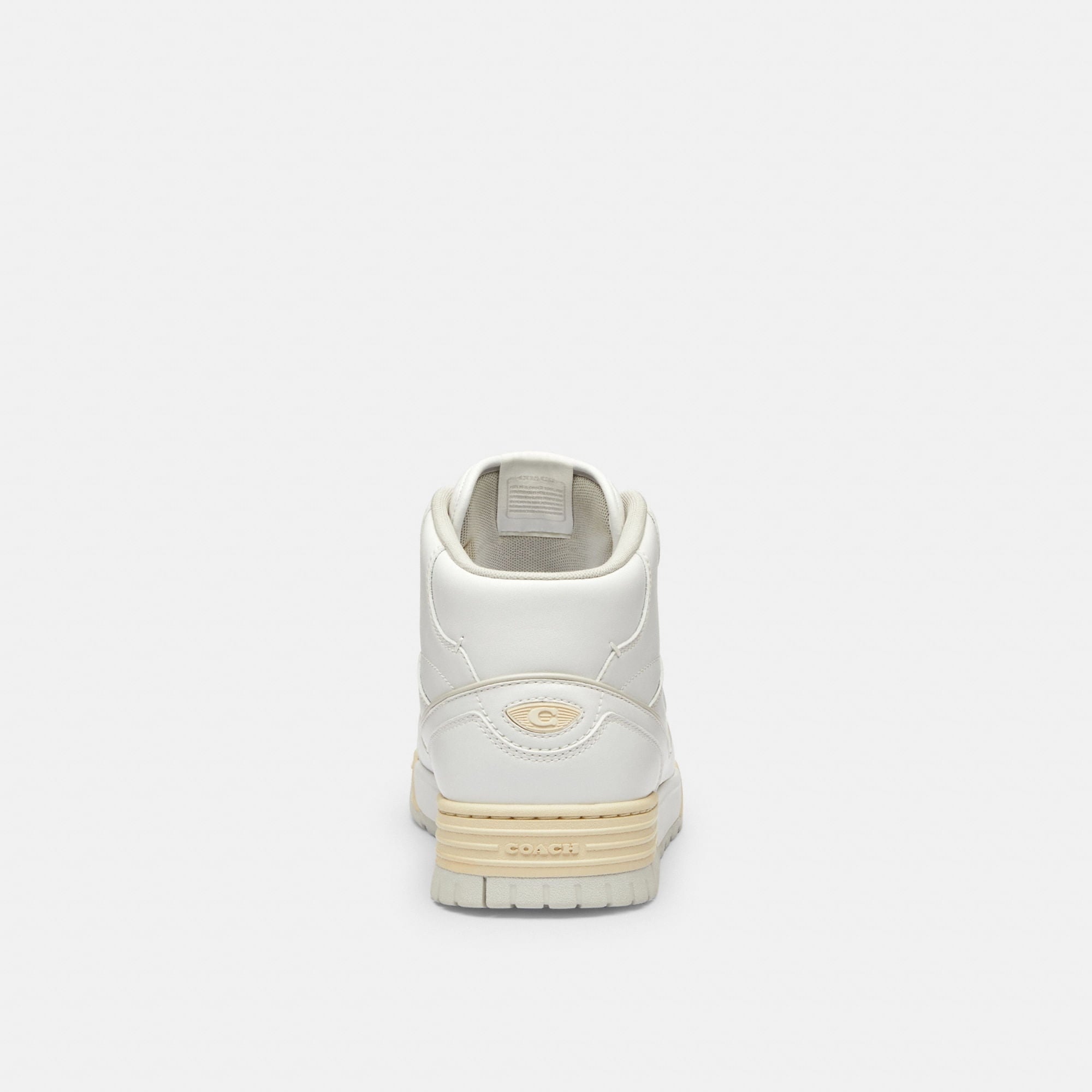 Tenis Soho Mid Top Piel Blanco Hombre
