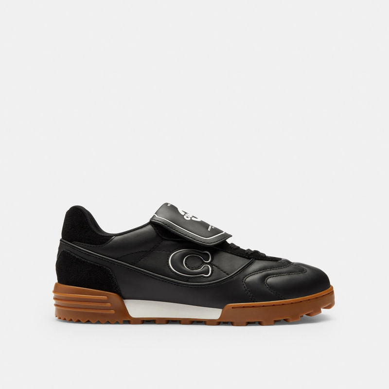 Tenis Match Piel Negro Mujer