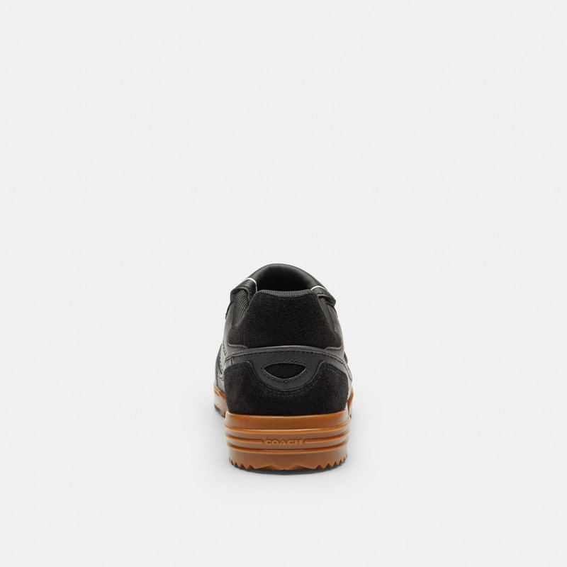 Tenis Match Piel Negro Mujer