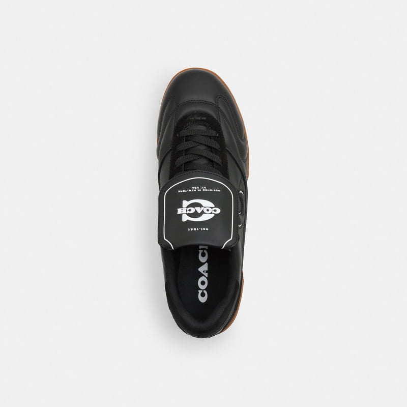 Tenis Match Piel Negro Hombre