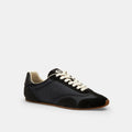 Tenis Flat Gamuza Negro Mujer