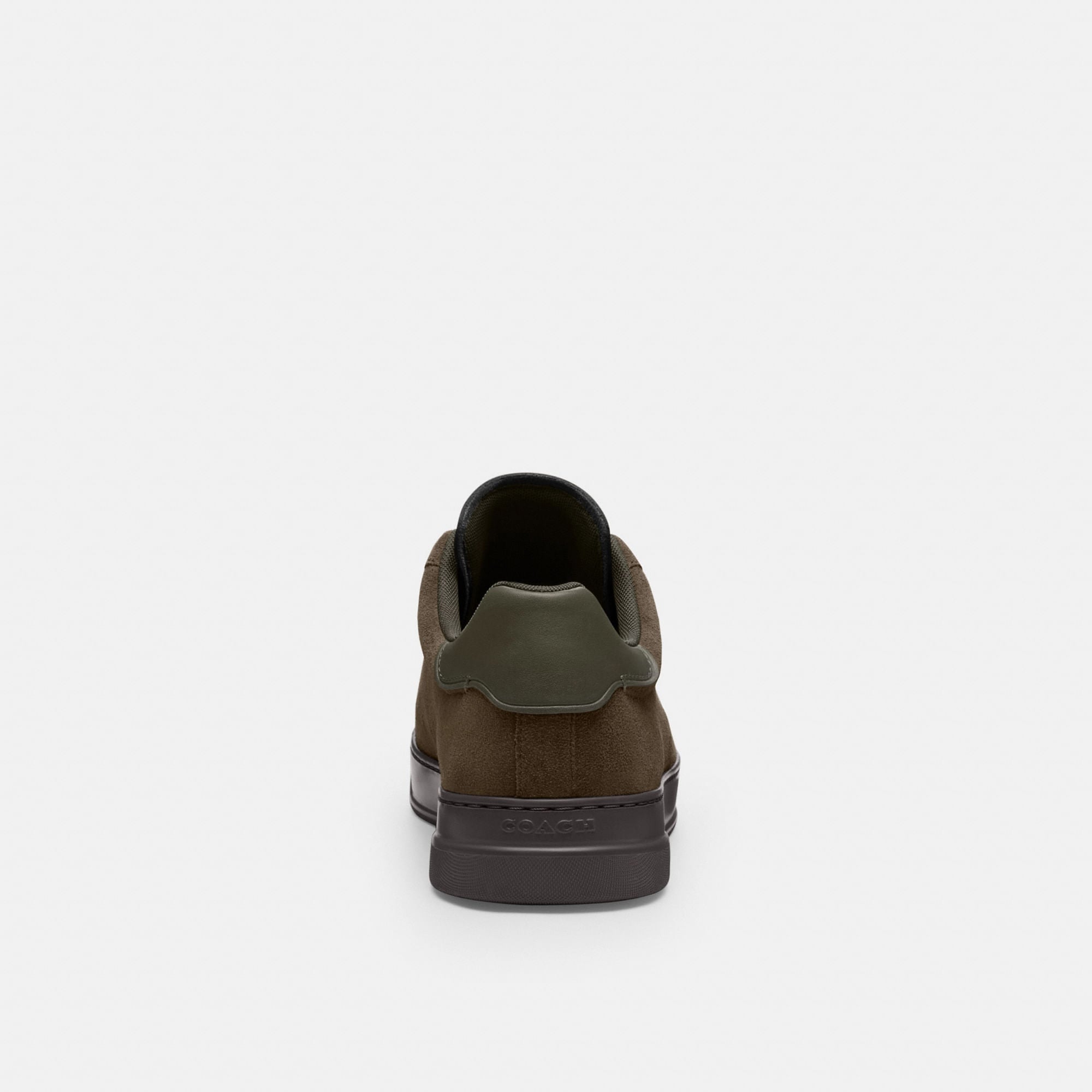 Tenis High Line Gamuza Verde Olivo Hombre