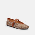 Flats Sculpted C Crystal Jacquard Café Mujer