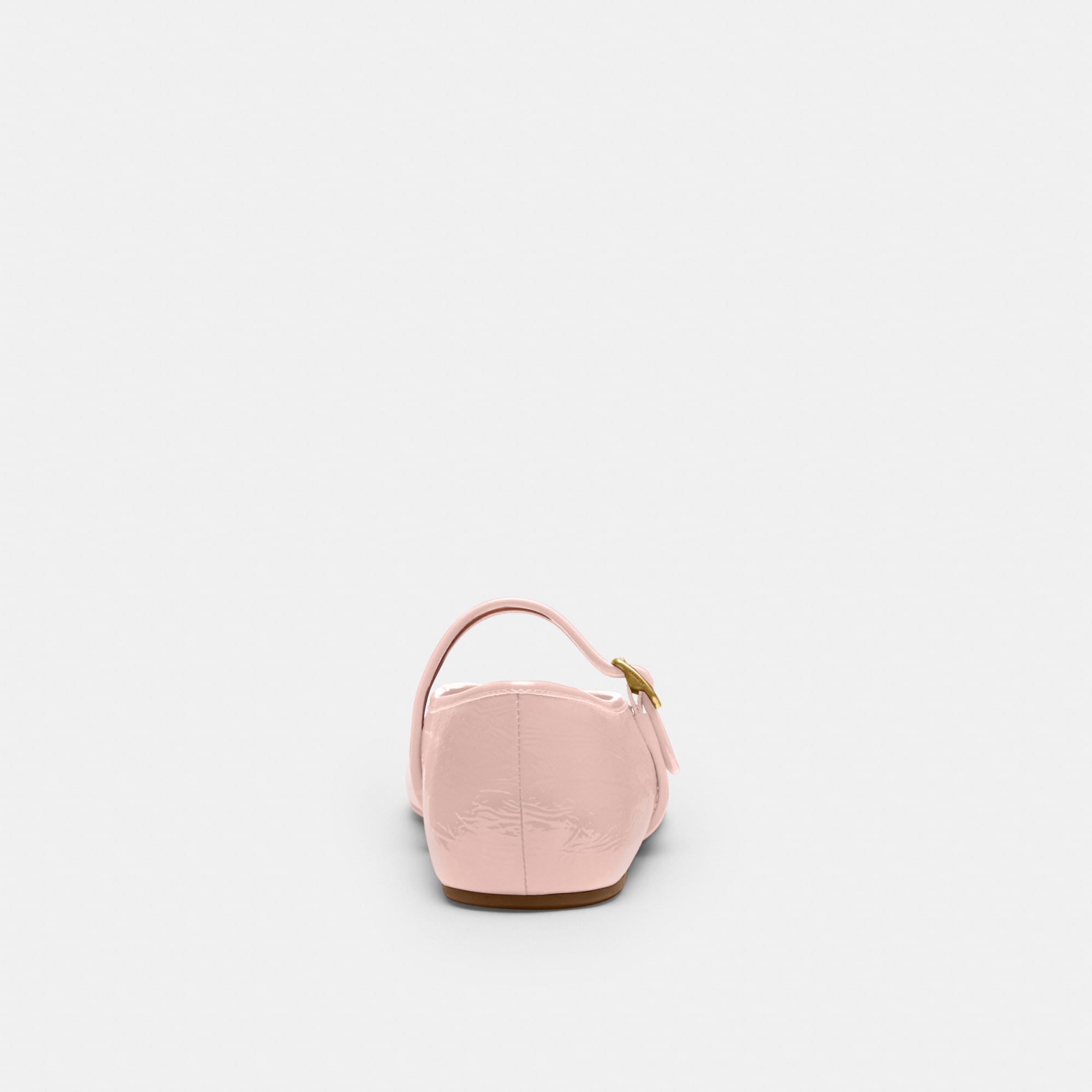 Flats Sculpted C Crinkle Piel Rosa Mujer