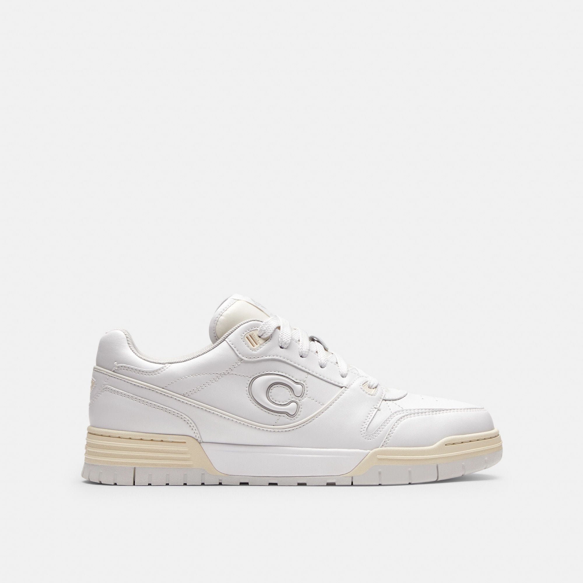 Tenis Soho Piel Blanco Hombre