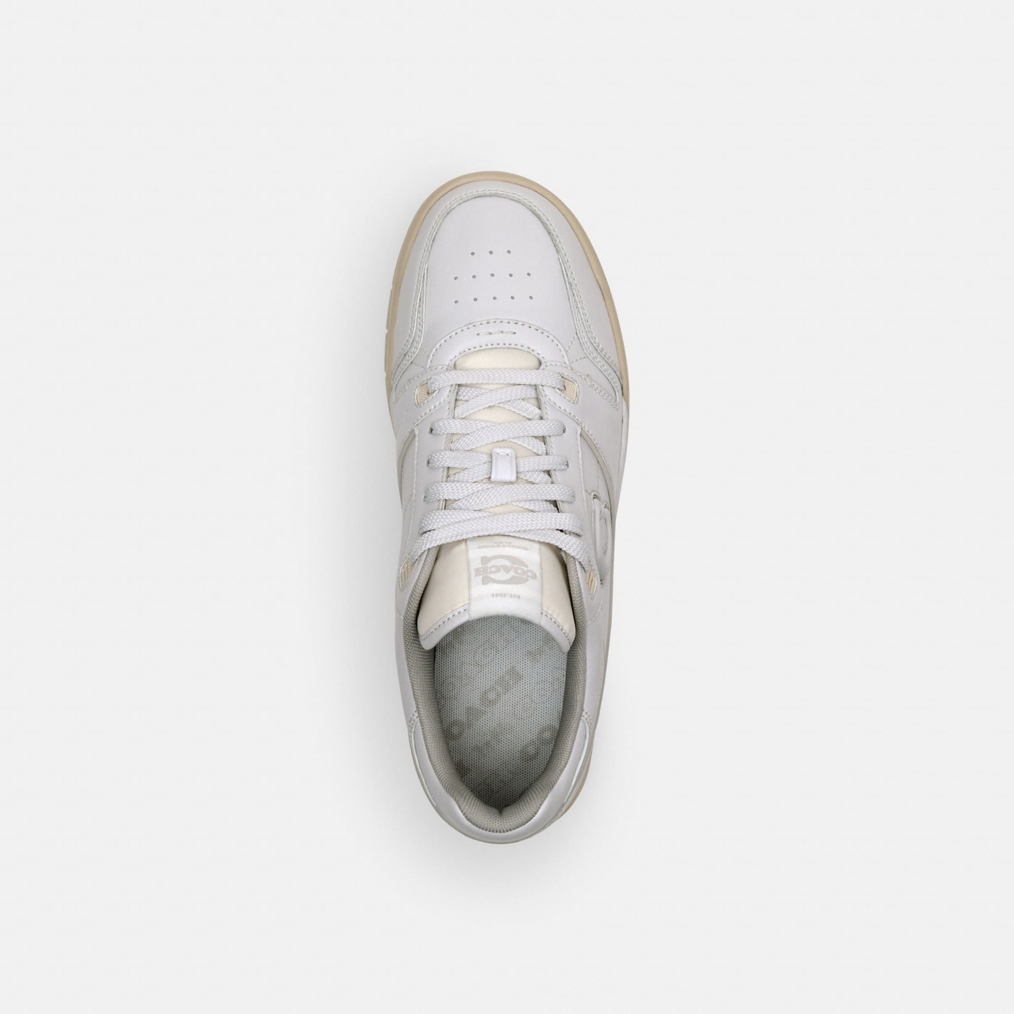 Tenis Soho Piel Blanco Hombre