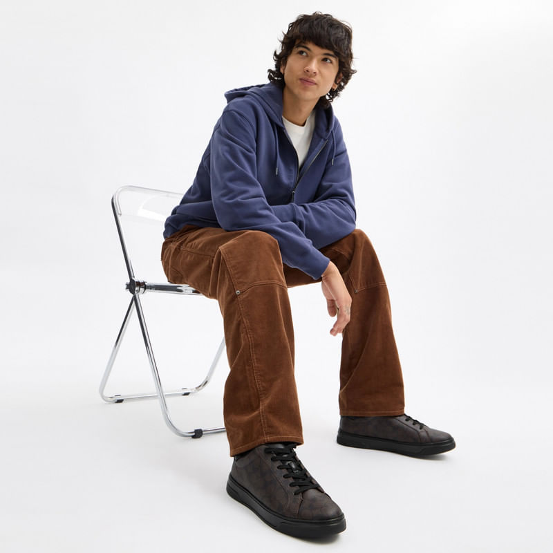 Tenis High Line Canvas Café Obscuro Hombre