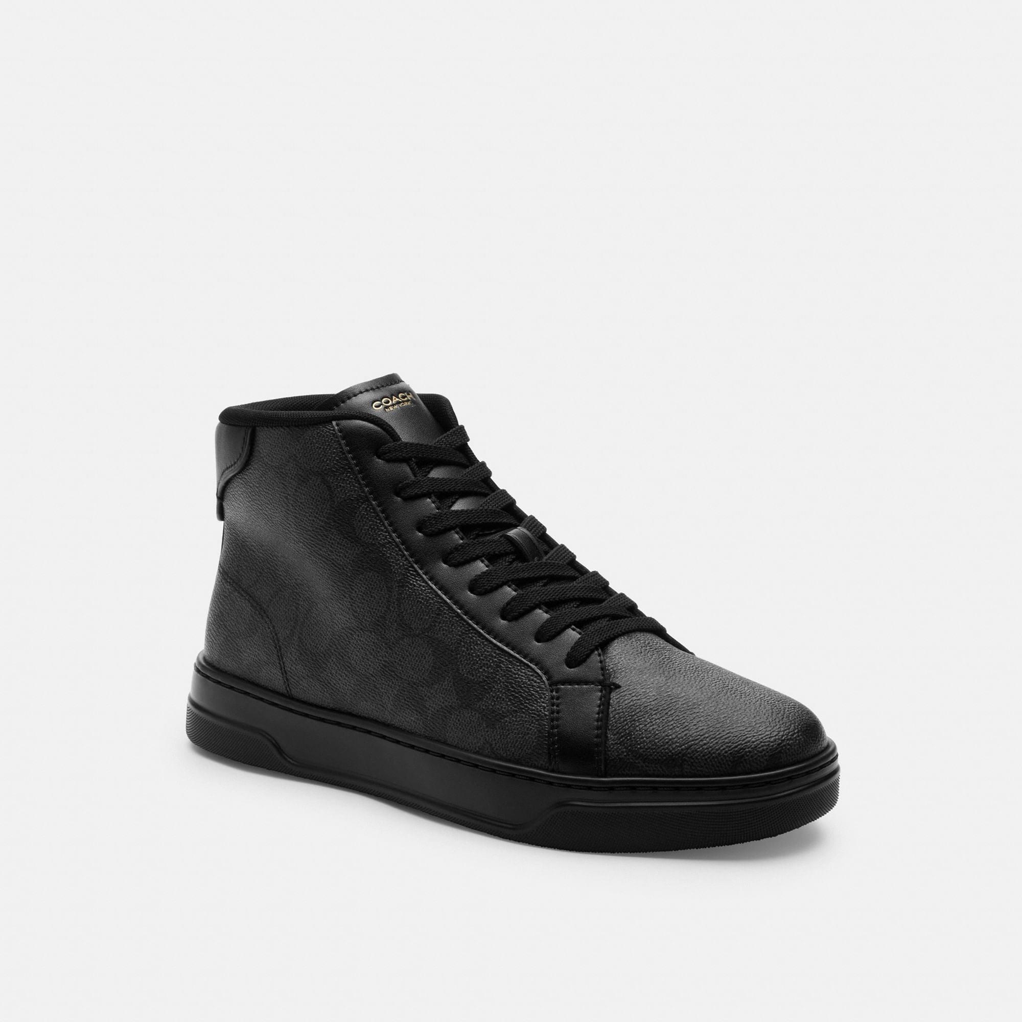 Tenis High Line Top Canvas Negro Hombre