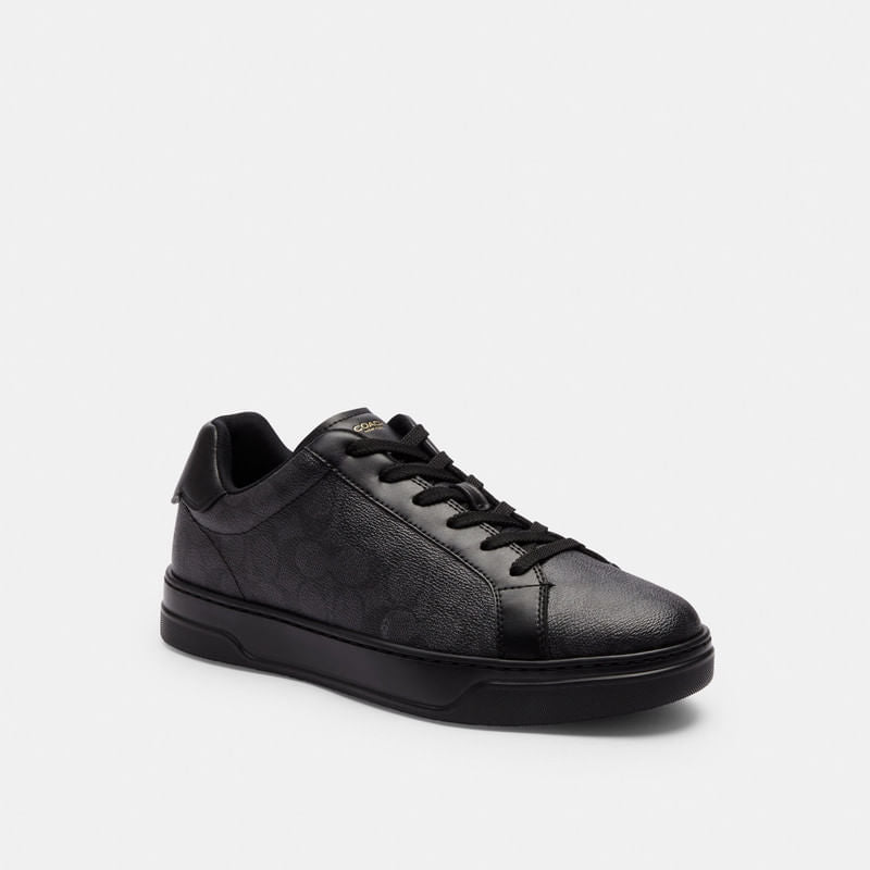 Tenis High Line Canvas Signature Negro Hombre