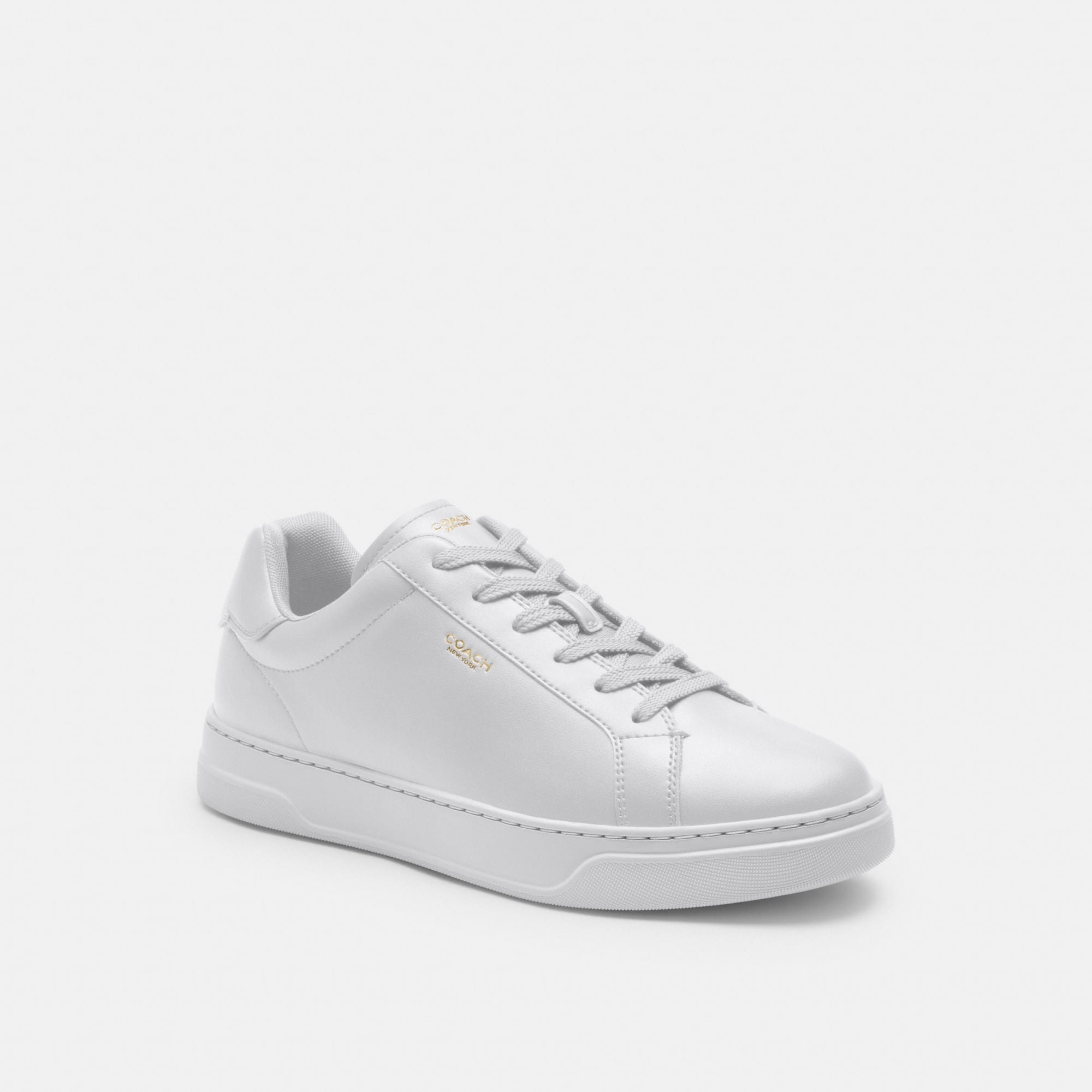 Tenis High Line Piel Blanco Hombre
