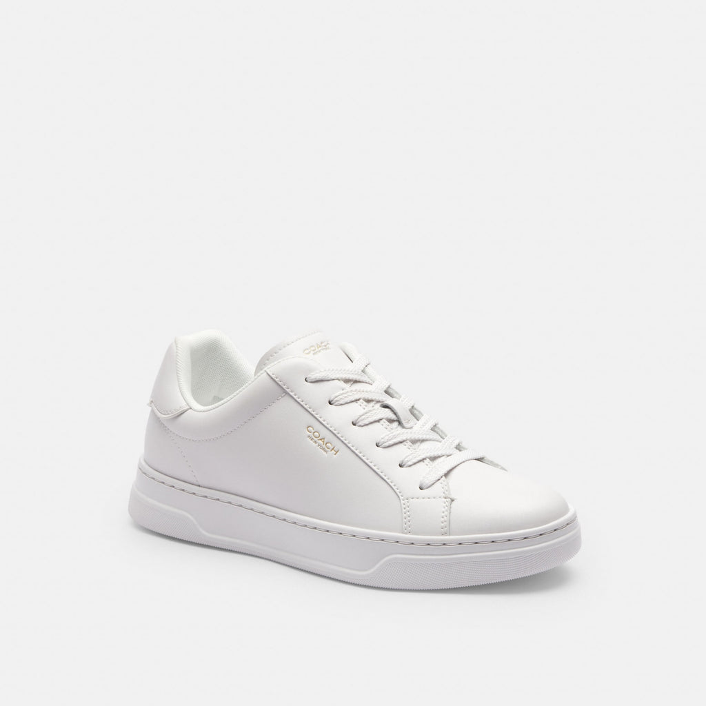 Tenis High Line Piel Blanco Mujer