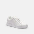 Tenis High Line Piel Blanco Mujer