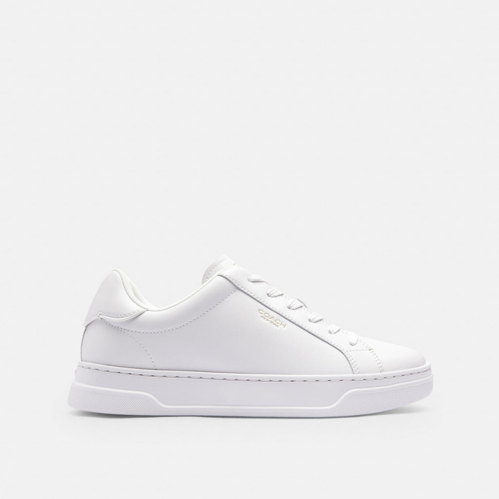 Tenis High Line Piel Blanco Mujer
