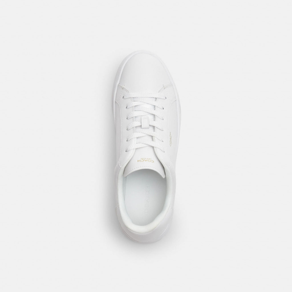 Tenis High Line Piel Blanco Mujer