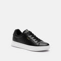 Tenis High Line Piel Negro Mujer