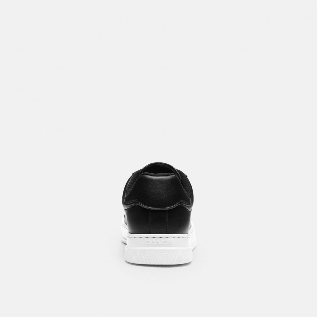 Tenis High Line Piel Negro Mujer