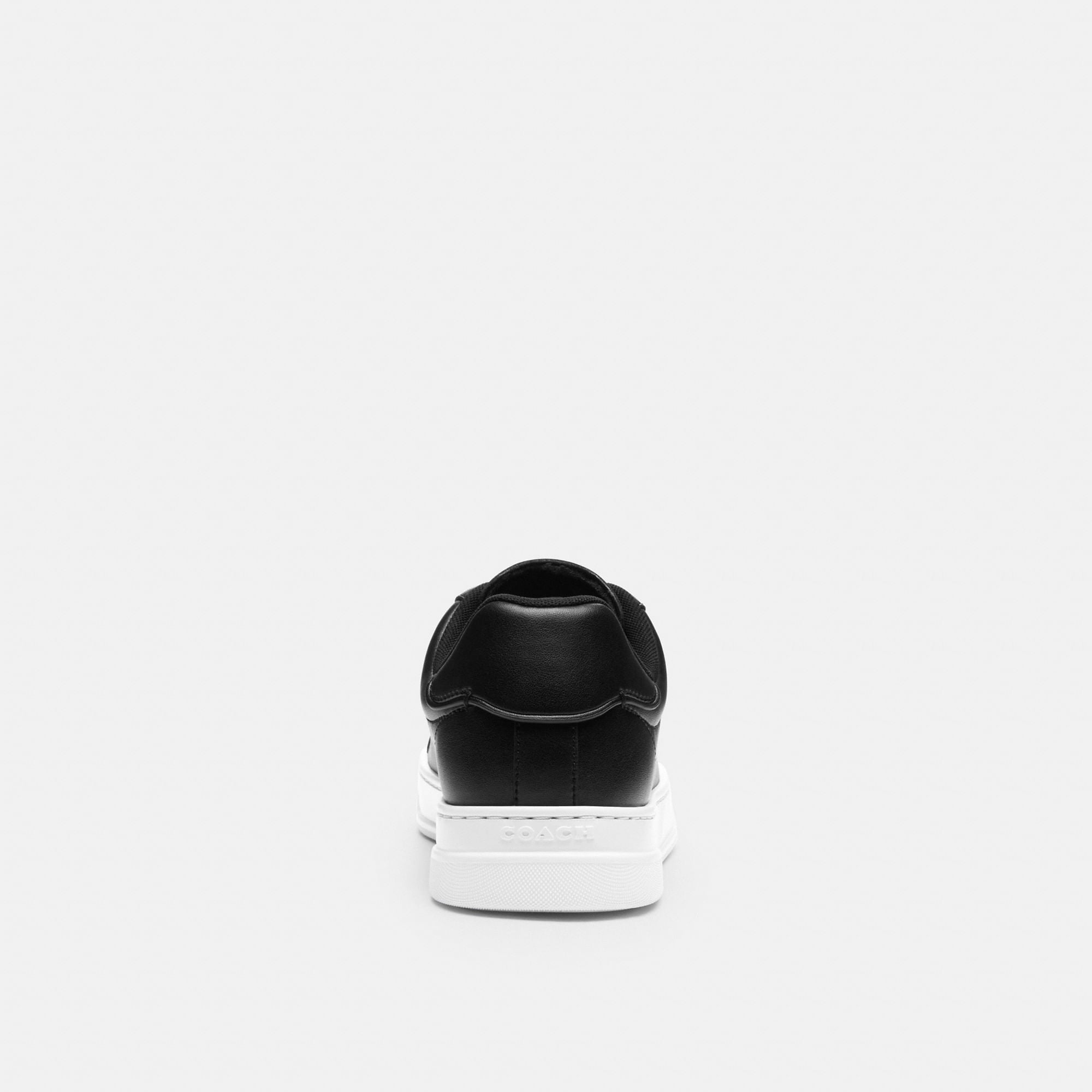 Tenis High Line Piel Negro Mujer