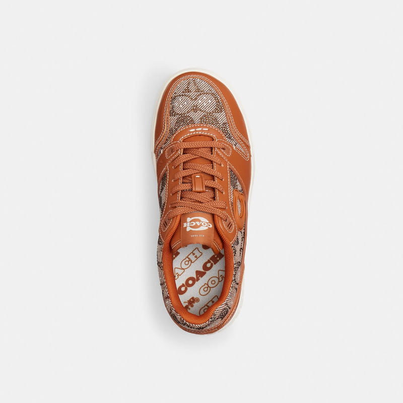 Tenis Soho Crystal Signature Café Mujer