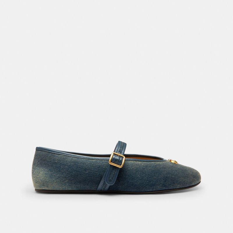Flats Sculpted Loved Denim Mujer