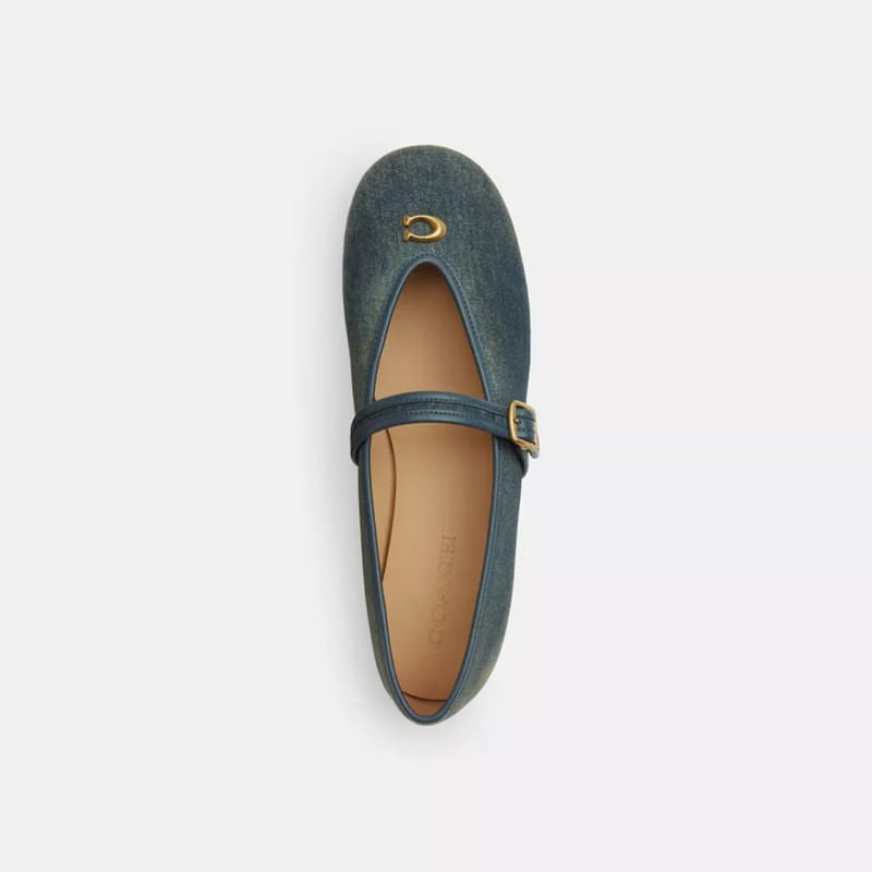 Flats Sculpted Loved Denim Mujer