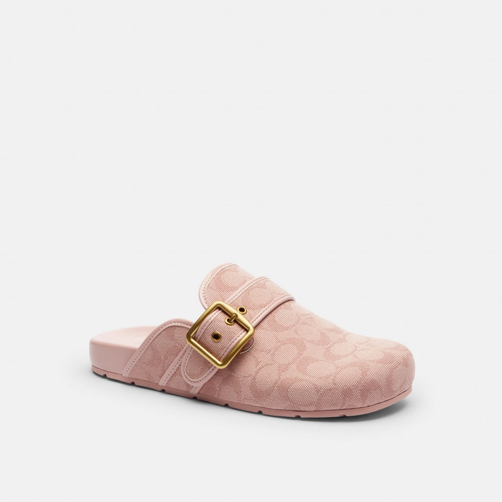 Zuecos Signature Jaqcuard Rosa Mujer