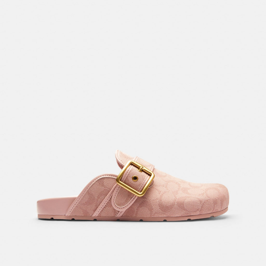 Zuecos Signature Jaqcuard Rosa Mujer