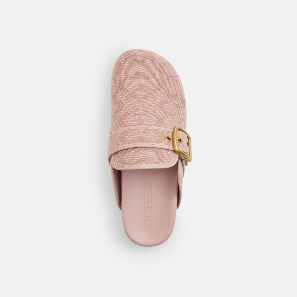Zuecos Signature Jaqcuard Rosa Mujer