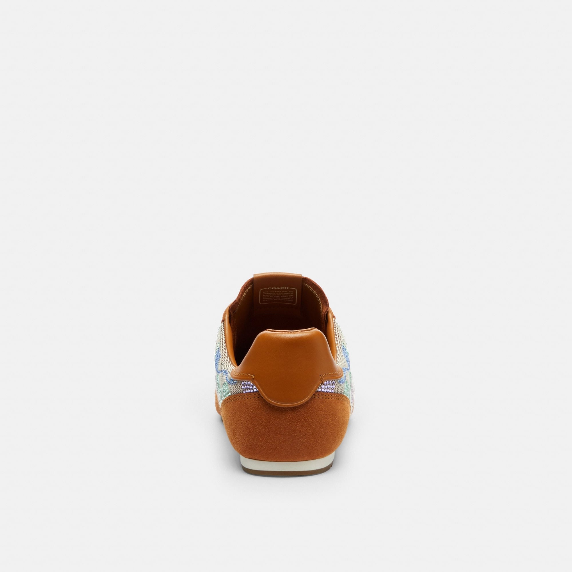 Tenis Flat Gamuza Café Mujer