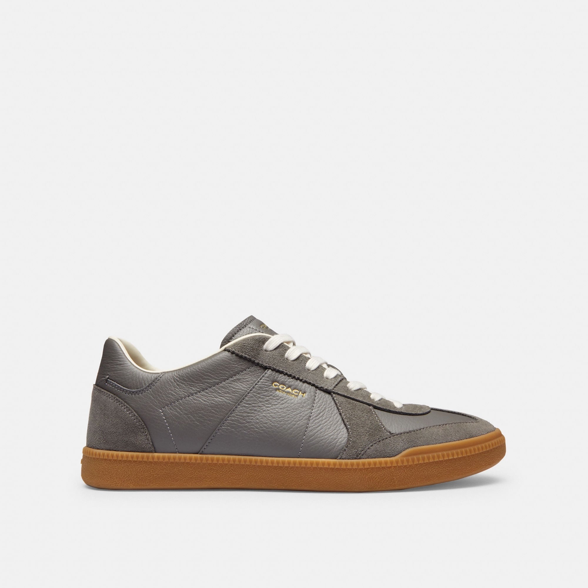 Tenis Ellis Gamuza Gris Hombre