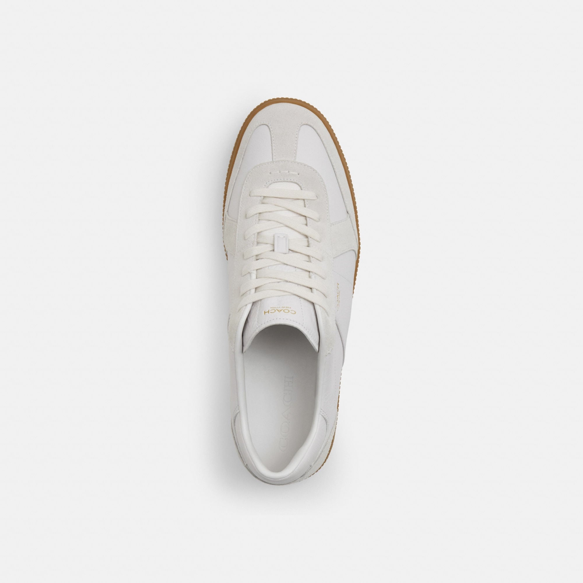Tenis Ellis Gamuza Blanco Hombre