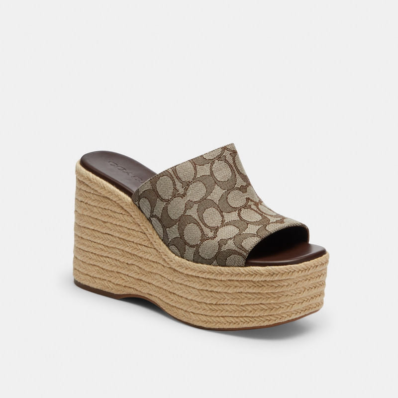Alpargatas Wedge Jaqcuard Mujer