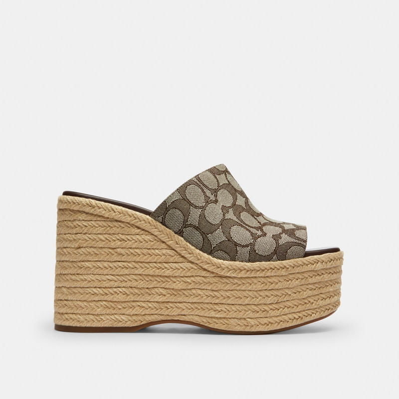 Alpargatas Wedge Jaqcuard Mujer